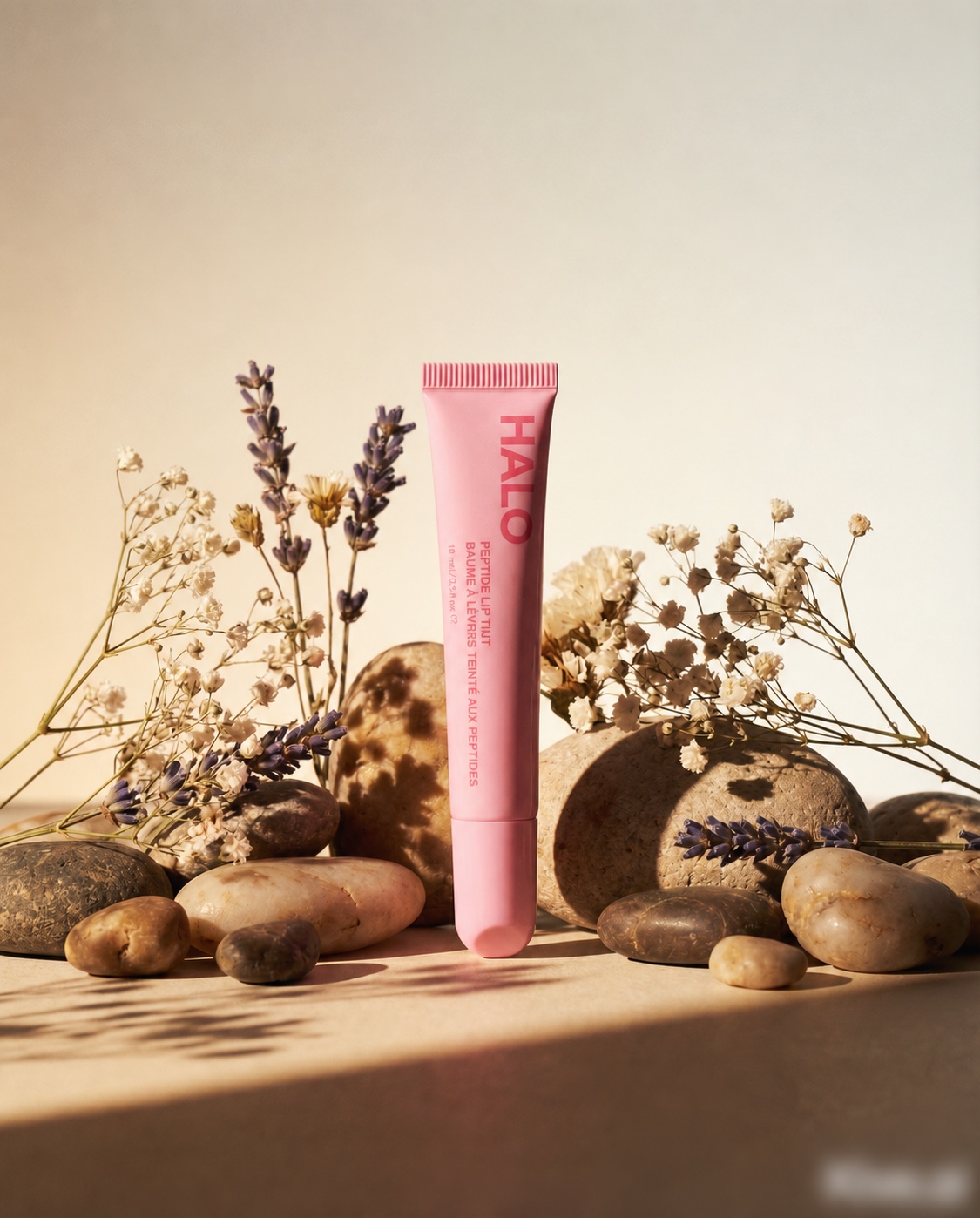 Halo clear lip treatment among botanicals